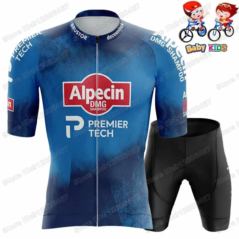 Set maglia da ciclismo per bambini – Completo traspirante con vestibilità confortevole