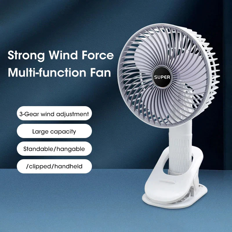 Bolendo BreezeFlex 4-v-1 prenosný ventilátor