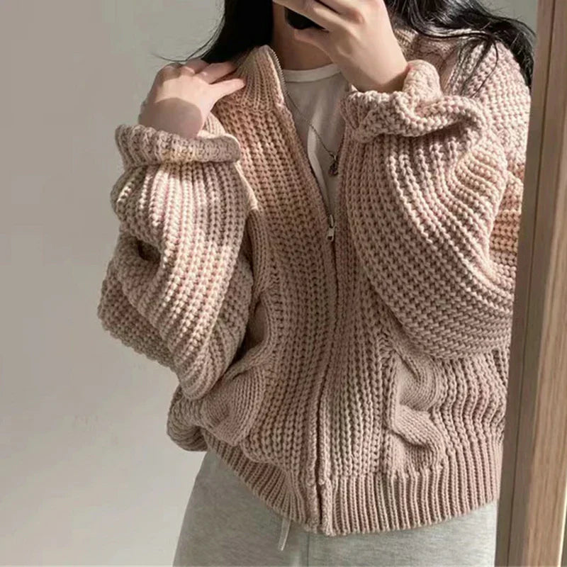 Cardigan à gros motif torsadé - Ryleigh