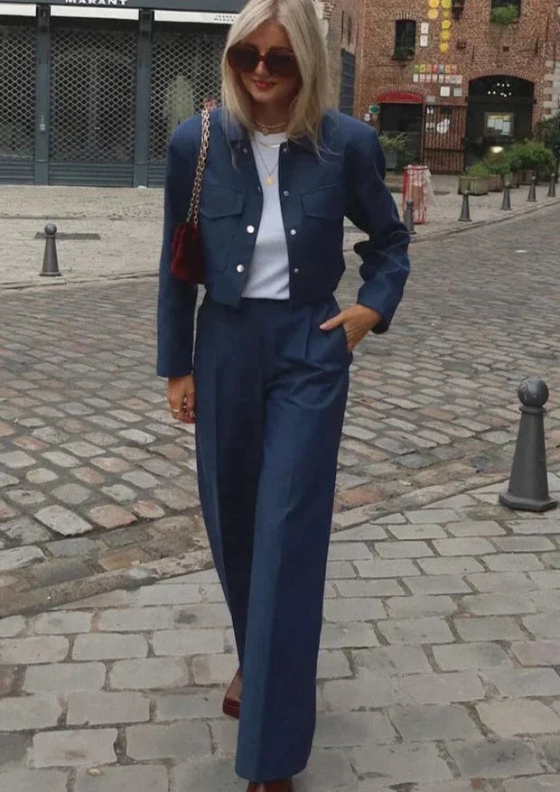 Kamilah - Elegantný streetwear set [bunda + nohavice]