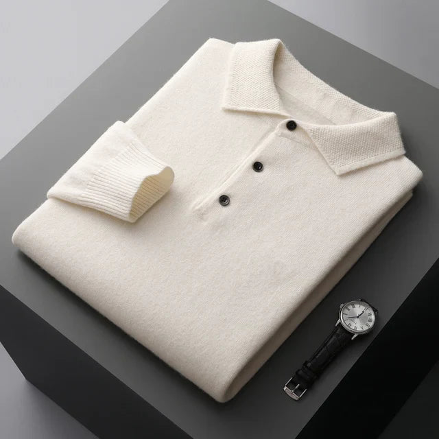 Pull en laine pure pour hommes | Chaud, classique, intemporel