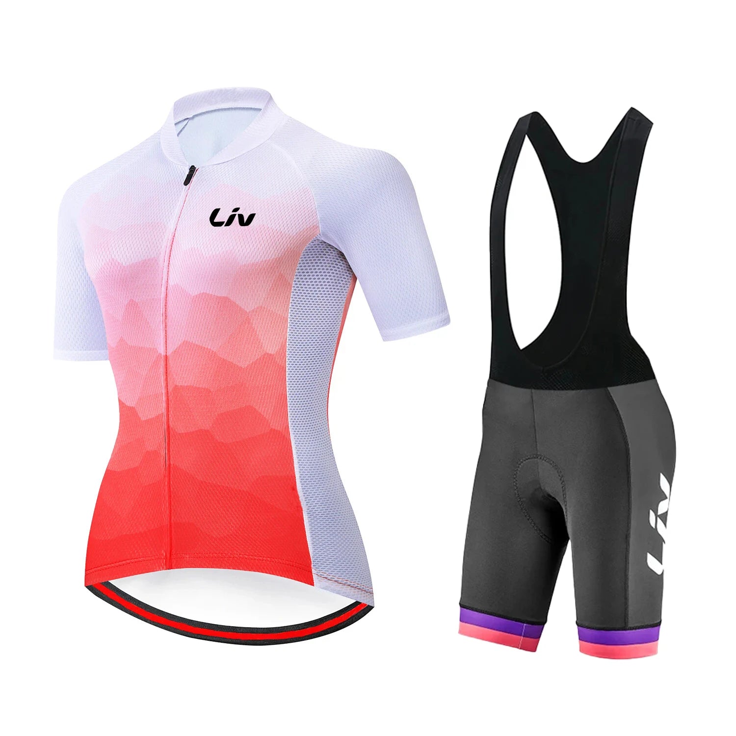 Set maglia da ciclismo donna – Design traspirante a maniche corte & materiale ad asciugatura rapida