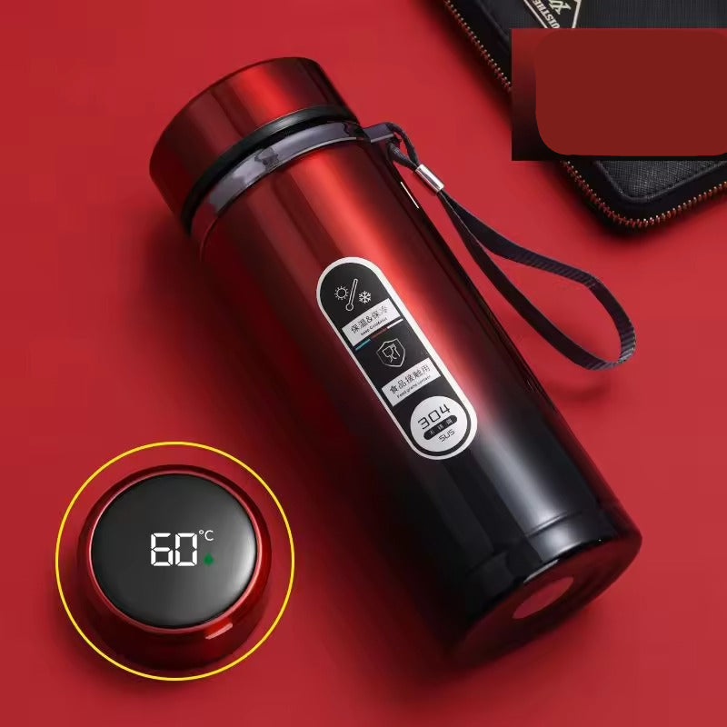 Thermos intelligente con indicatore di temperatura | Moderna e a prova di perdite