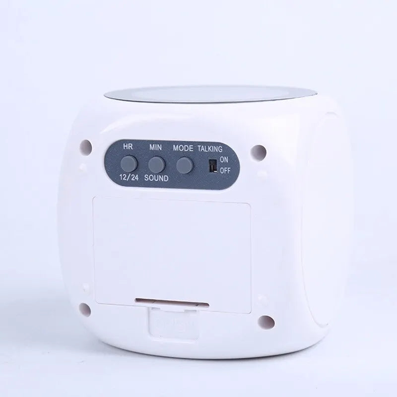 AlarmBeam Projectiewekker met Temperatuur en Dubbel Alarm – LED Display Vestragear