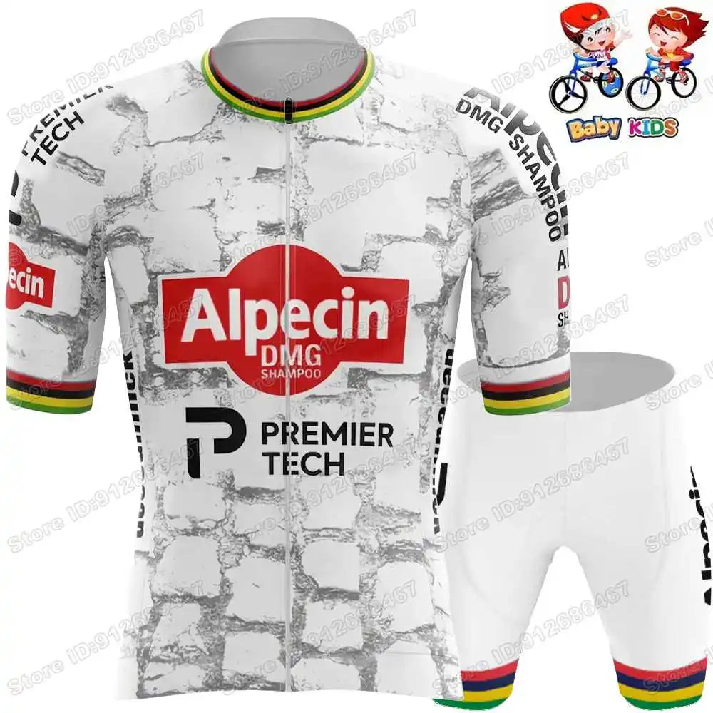 Set maglia da ciclismo per bambini – Completo traspirante con vestibilità confortevole