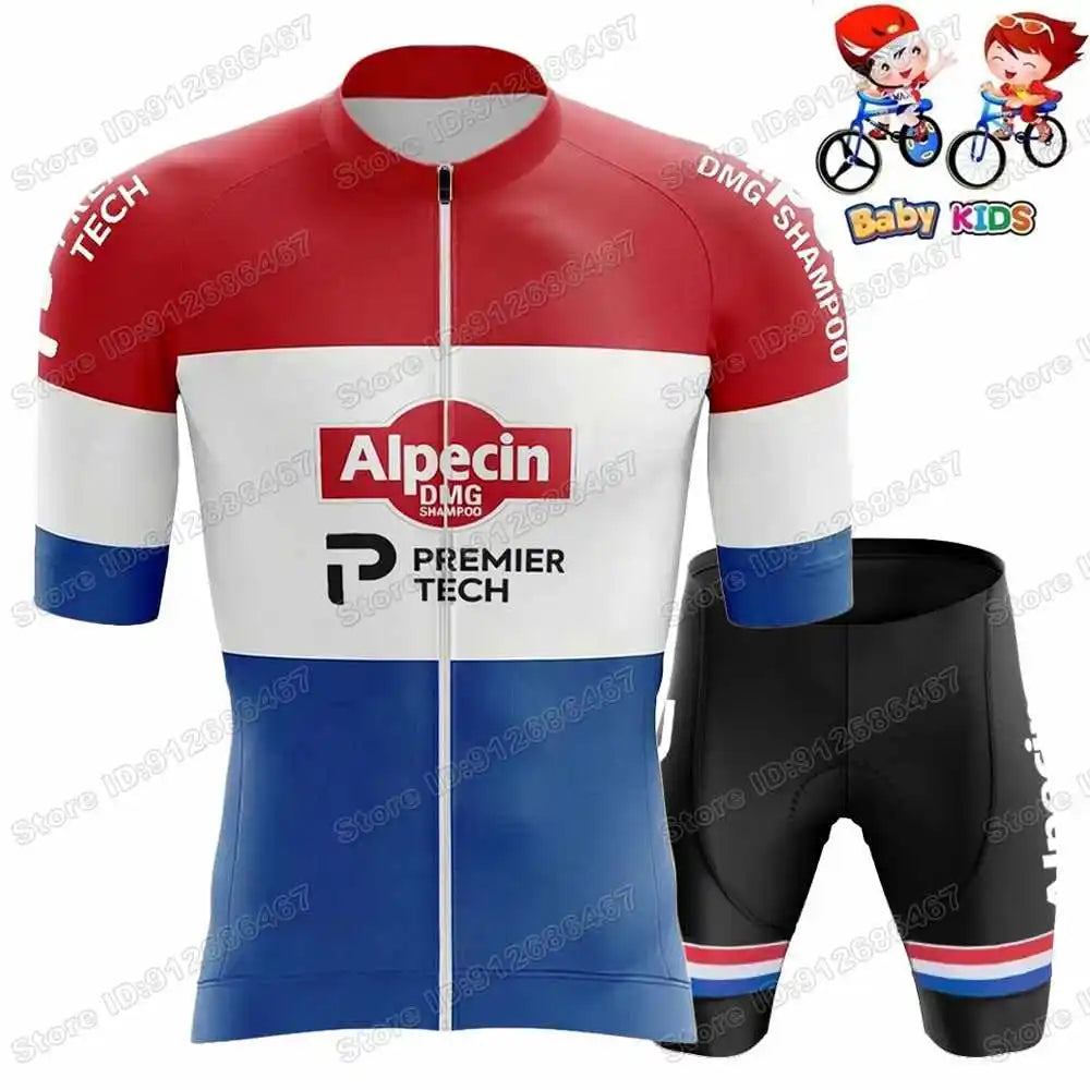 Set maglia da ciclismo per bambini – Completo traspirante con vestibilità confortevole