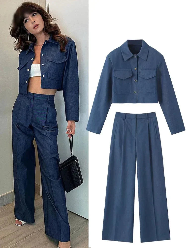 Kamilah - Elegantný streetwear set [bunda + nohavice]