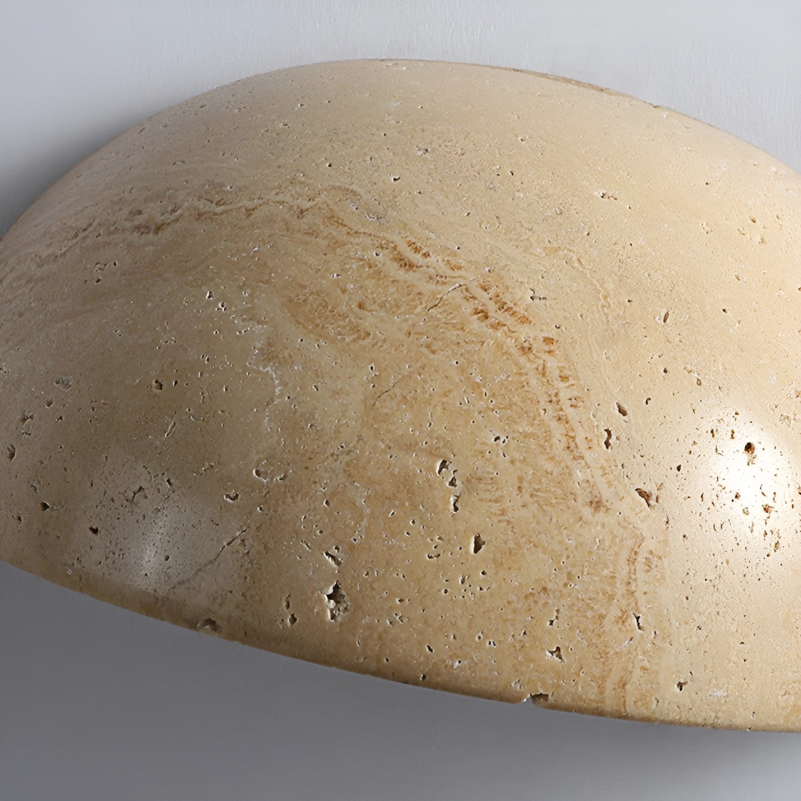 ZenGlow – Polmesiac LED nástenné svietidlo – Wabi-Sabi minimalistický dizajn