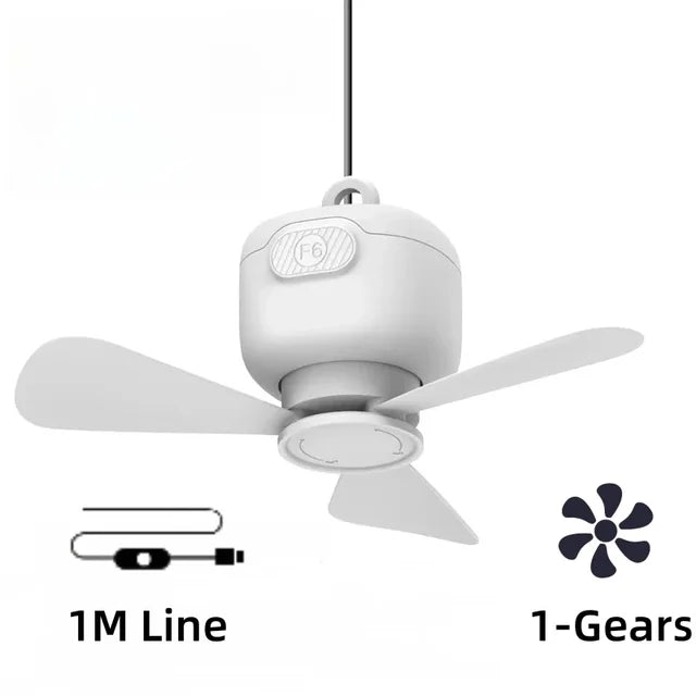 Bolendo Luxuriöser Deckenventilator mit LED-Beleuchtung