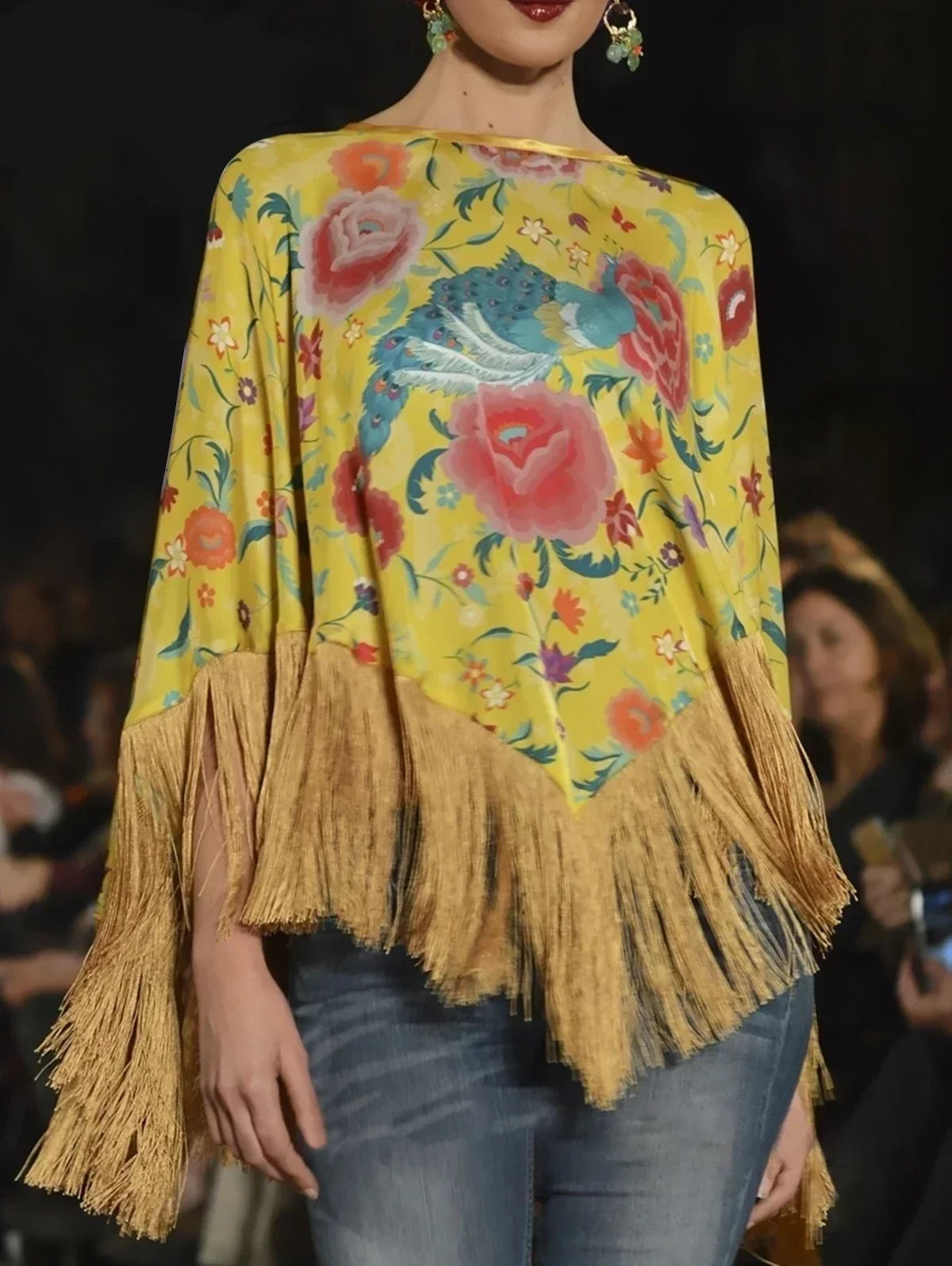 Top floreali vintage per donne - Kamila