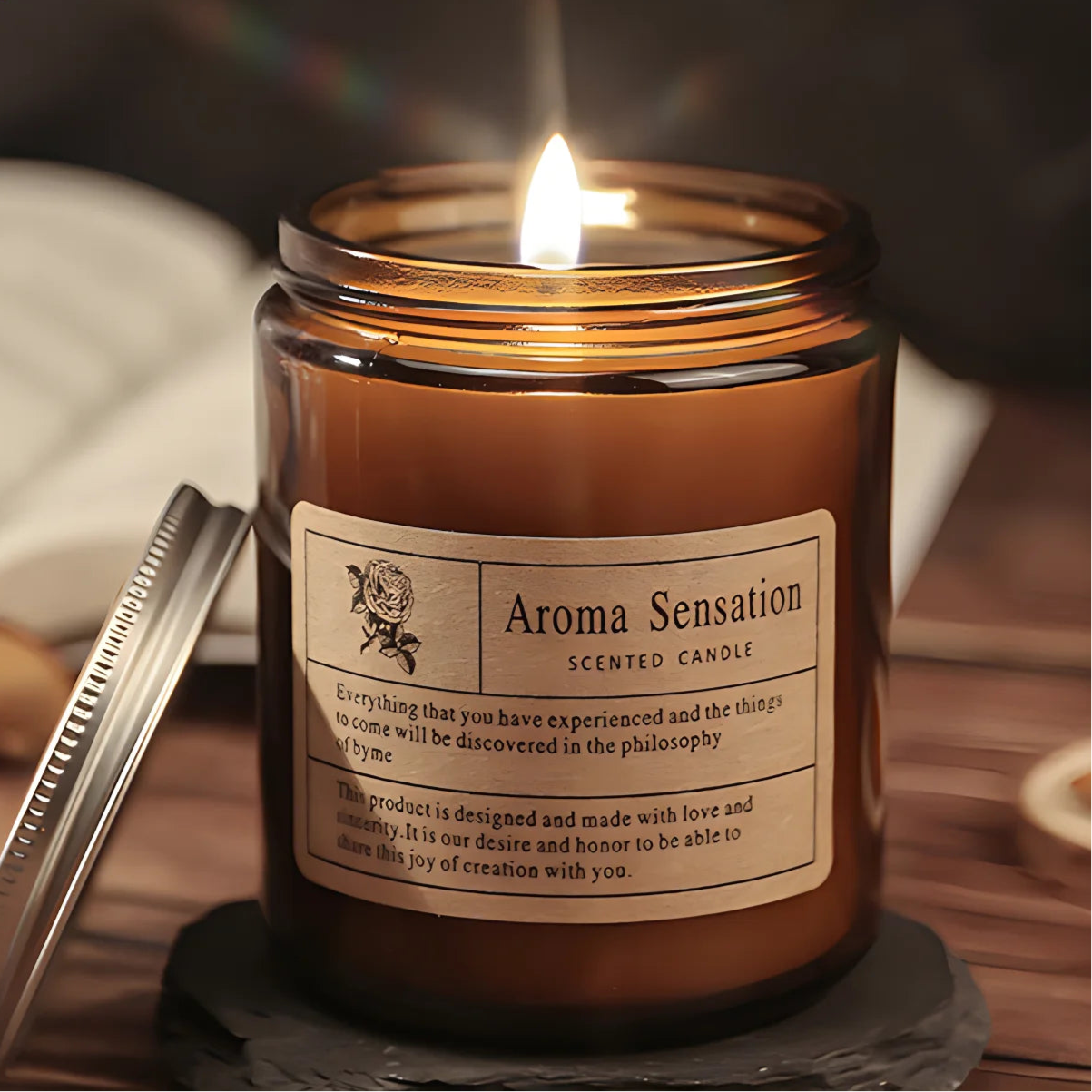 PureGlow Candela profumata – Senza fumo e profumata per il relax