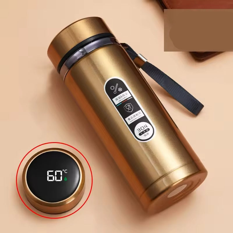 Thermos intelligente con indicatore di temperatura | Moderna e a prova di perdite