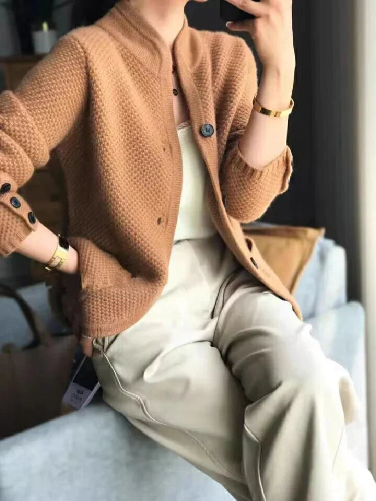 Cardigan alla moda e caldo per donne - Halila