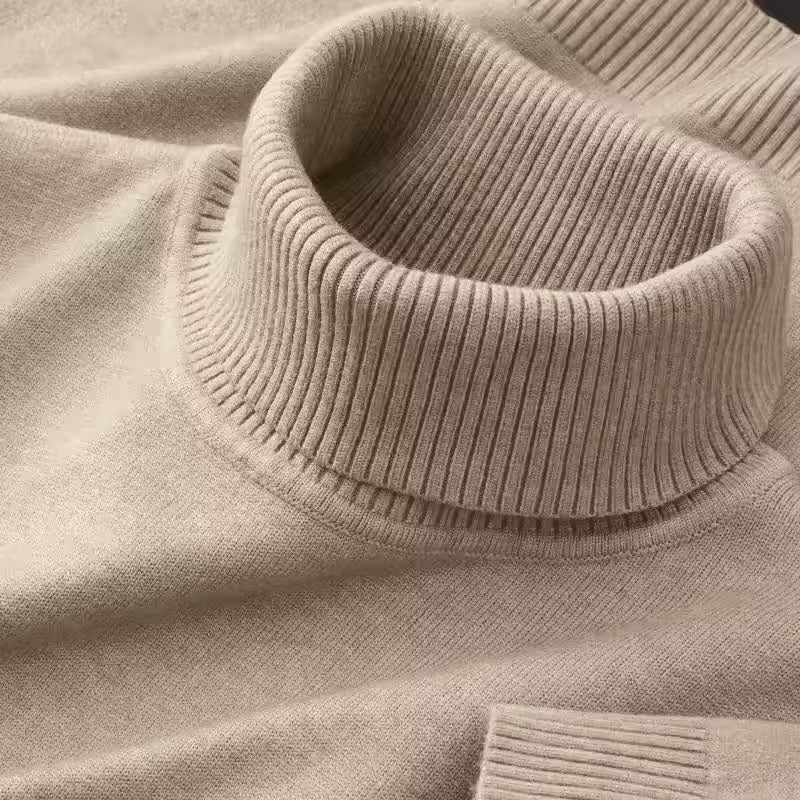 NordStyle – Pull à col roulé homme chauffant et respirant – Automne & Hiver