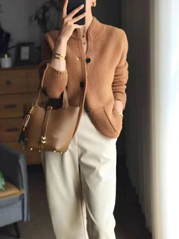 Cardigan alla moda e caldo per donne - Halila