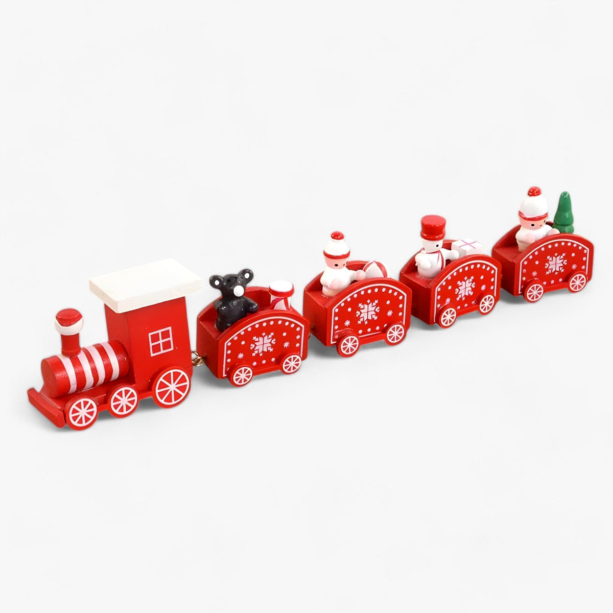 Merry Express | Hrací dřevěná ozdoba na vlak - vánoční dekorace