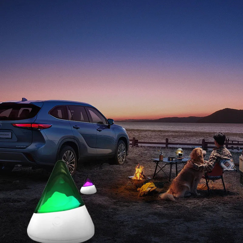 Lampada notturna a LED iceberg wireless - IceGlow | Illuminazione d'atmosfera USB RGB