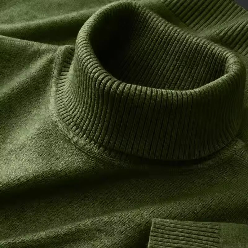 NordStyle – Pull à col roulé homme chauffant et respirant – Automne & Hiver