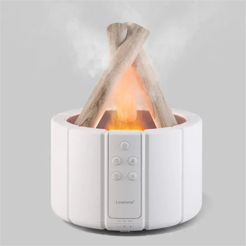 Flamme - lampe humidificateur d'air de table