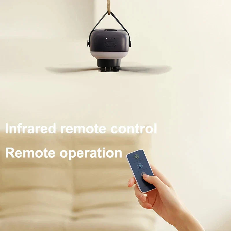 Bolendo Luxuriöser Deckenventilator mit LED-Beleuchtung