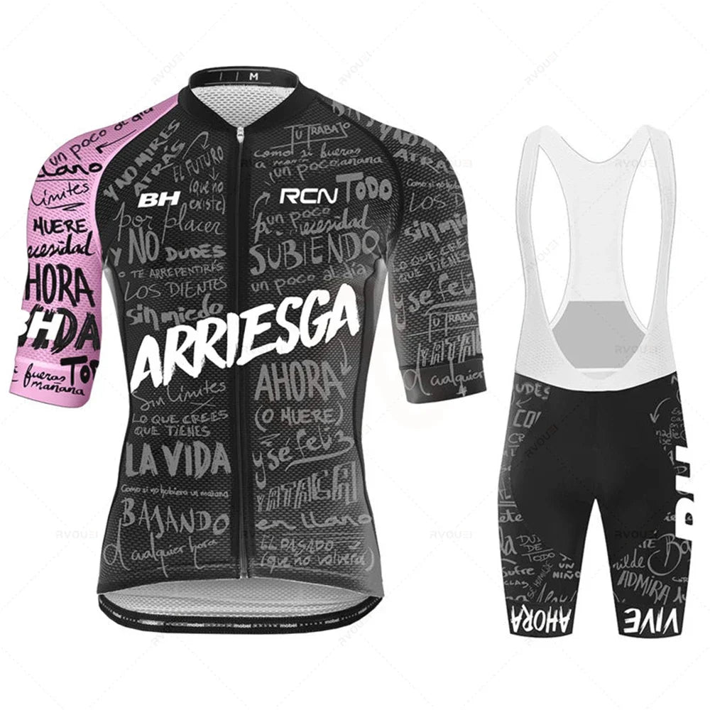 Radtrikot Set Herren – Sommer, Atmungsaktiv & Elastisches Design