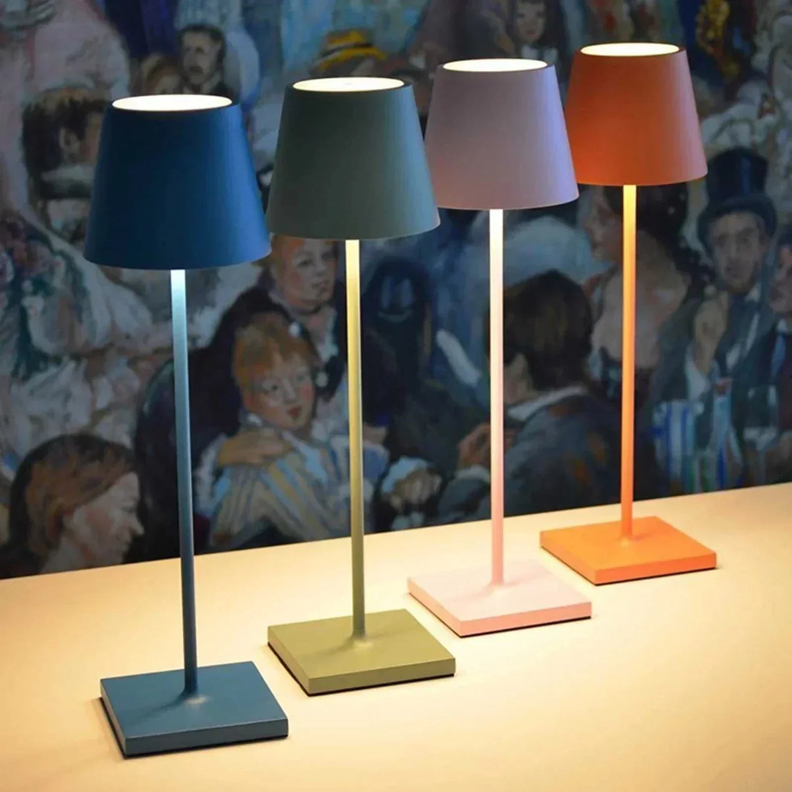 Lampe de table sans fil luxueuse - LuxaGlow