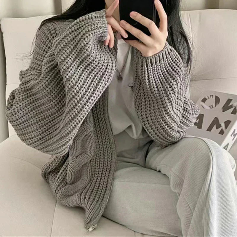 Cardigan à gros motif torsadé - Ryleigh