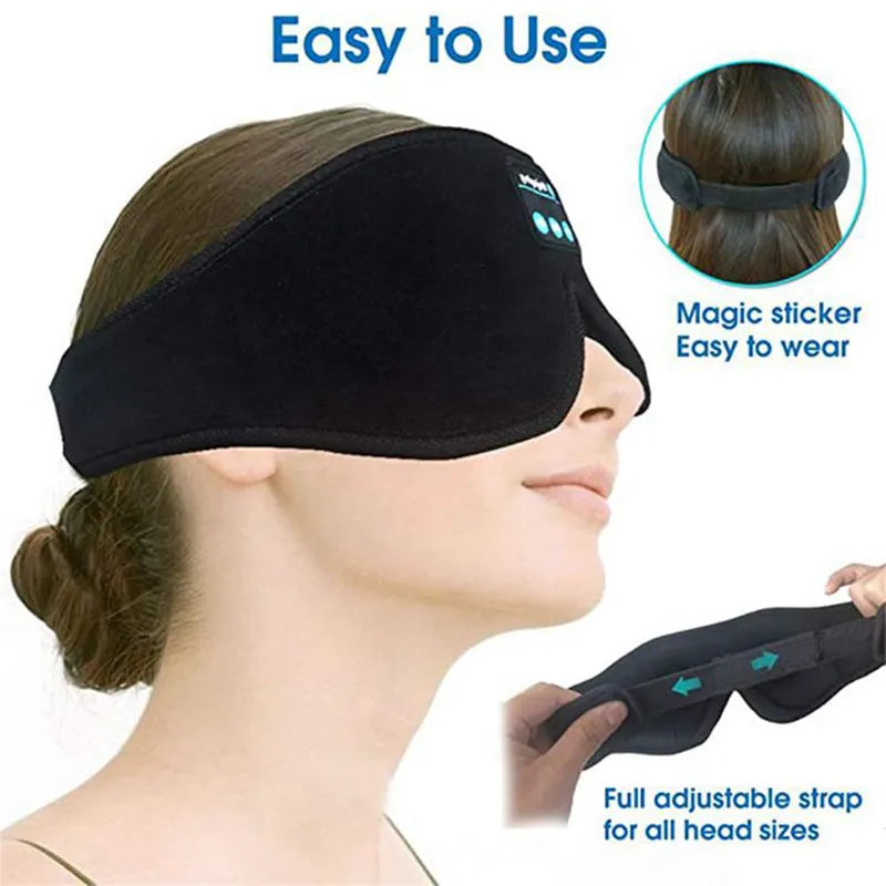 Bolendo Sovemaske 3D Øjenmaske Hovedsæt Pandebånd