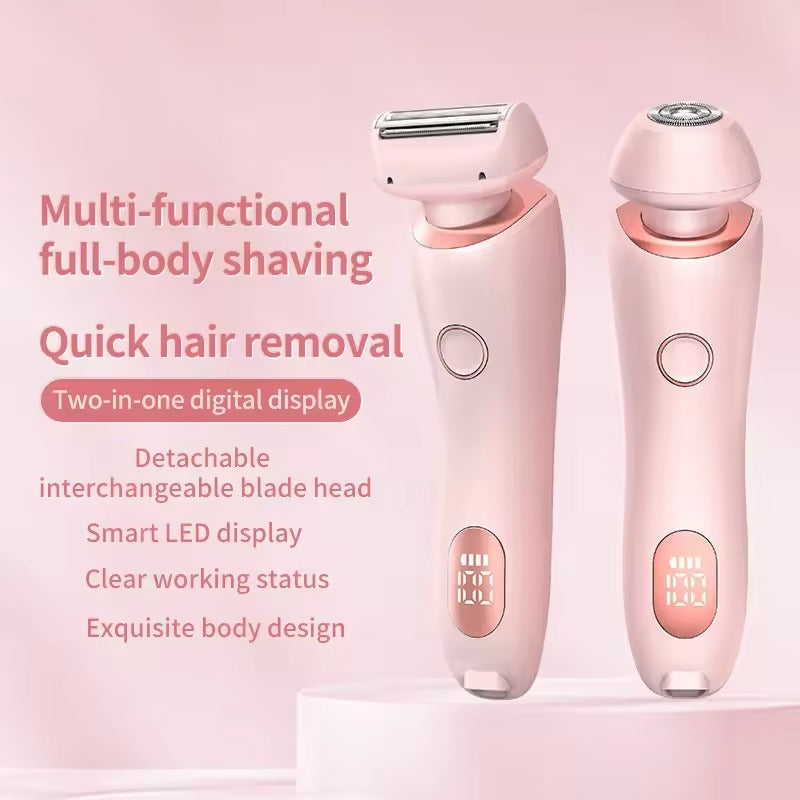 Rasoir Femme 2-en-1 – Épilation Douce et Efficace