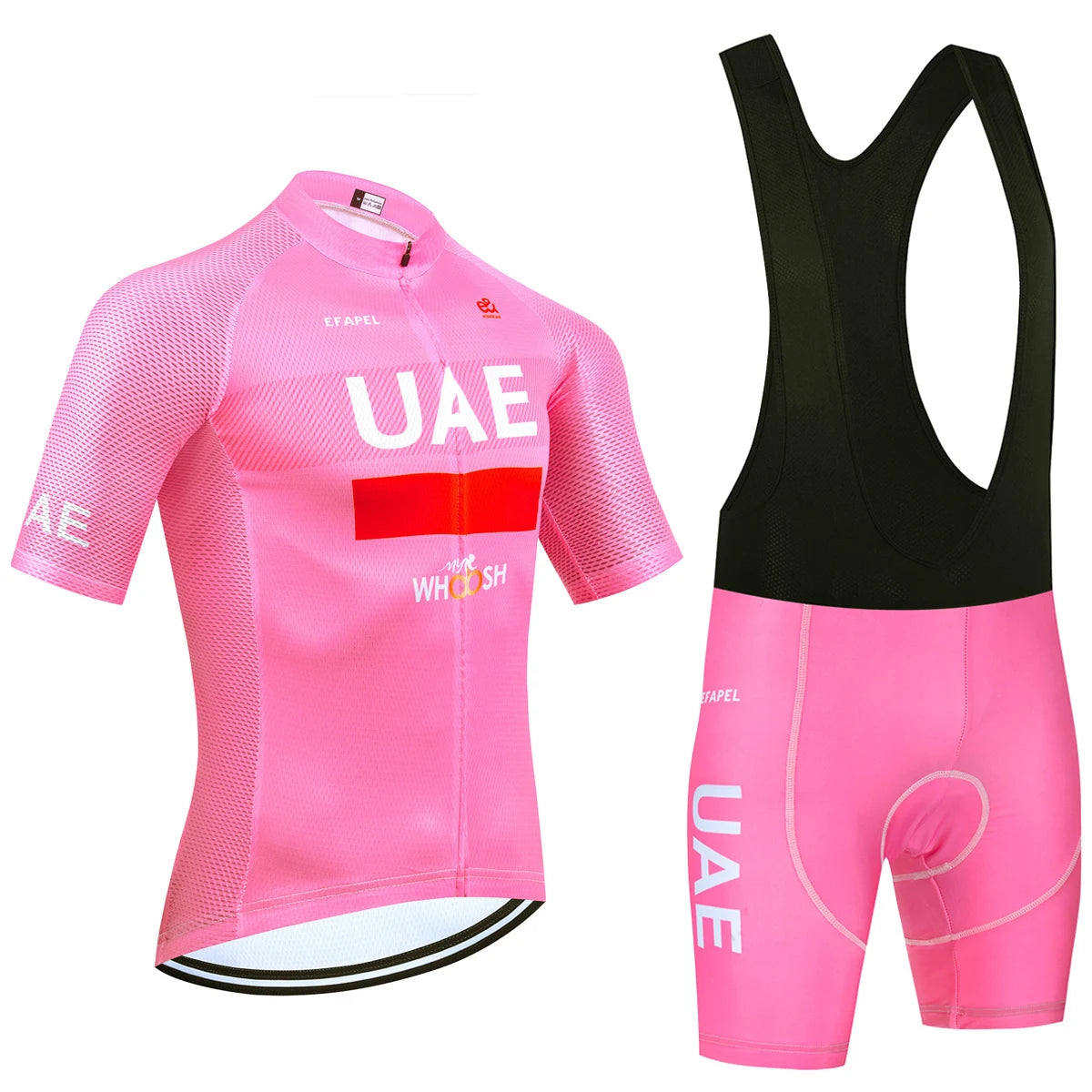Cycling Jersey Set – Schnell Trocknendes Fahrrad Outfit mit Gepolsterter Shorts & Rückentaschen