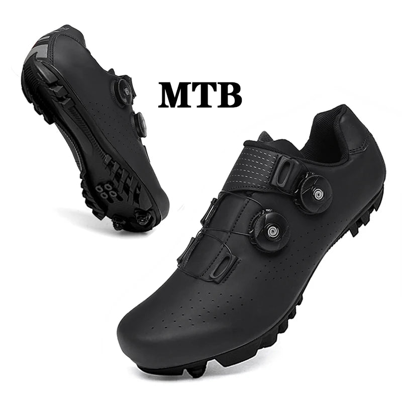Fahrradschuhe Herren – SPD & MTB Radschuhe mit Drehverschluss – Bolendo