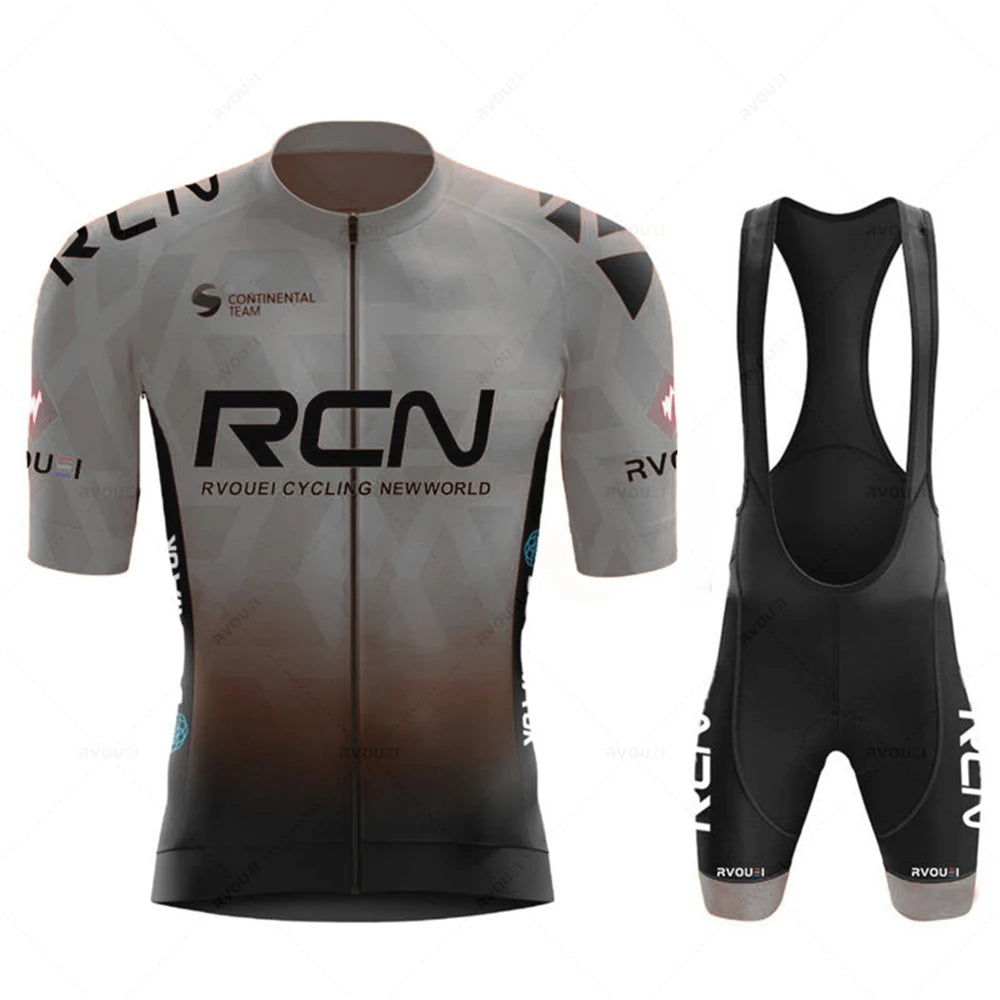 Radtrikot Set Herren – Sommer, Atmungsaktiv & Schnell Trocknend