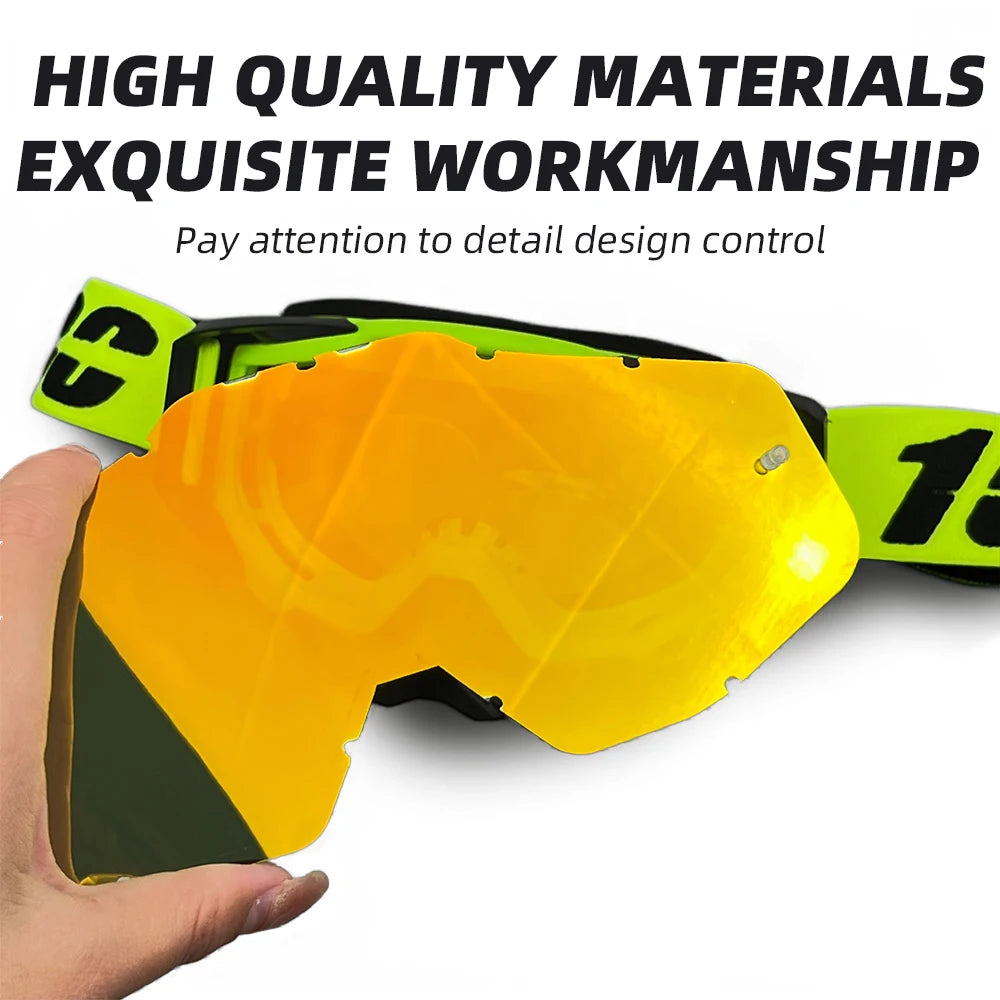 Motorradbrille – Windschutz & Klare Sicht für Motocross und Outdoor Sport