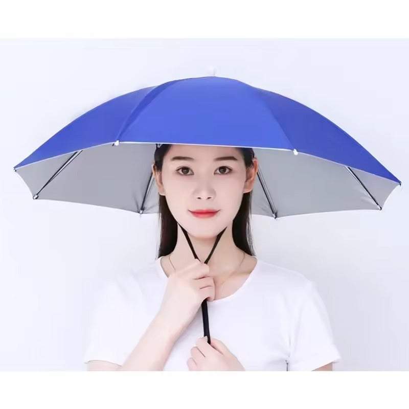 Faltbarer Sonnenhut Regenschirm | Schutz vor Sonne und Regen