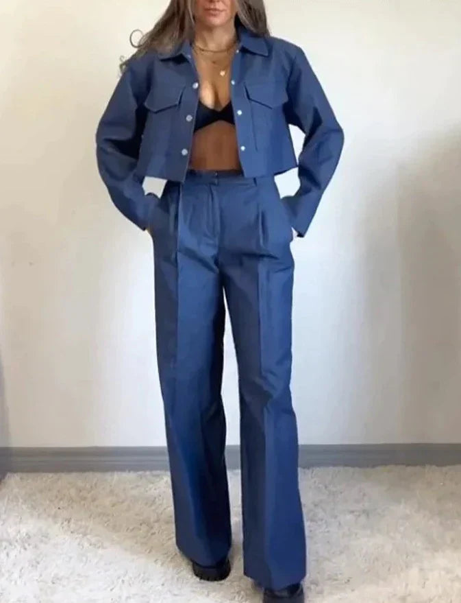 Kamilah - Elegantný streetwear set [bunda + nohavice]