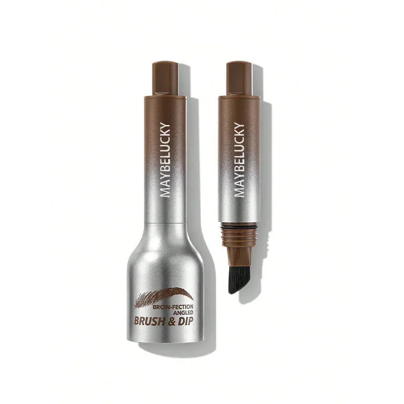 BrowGlam - Farbiaci fix na obočie so širokým štetcom