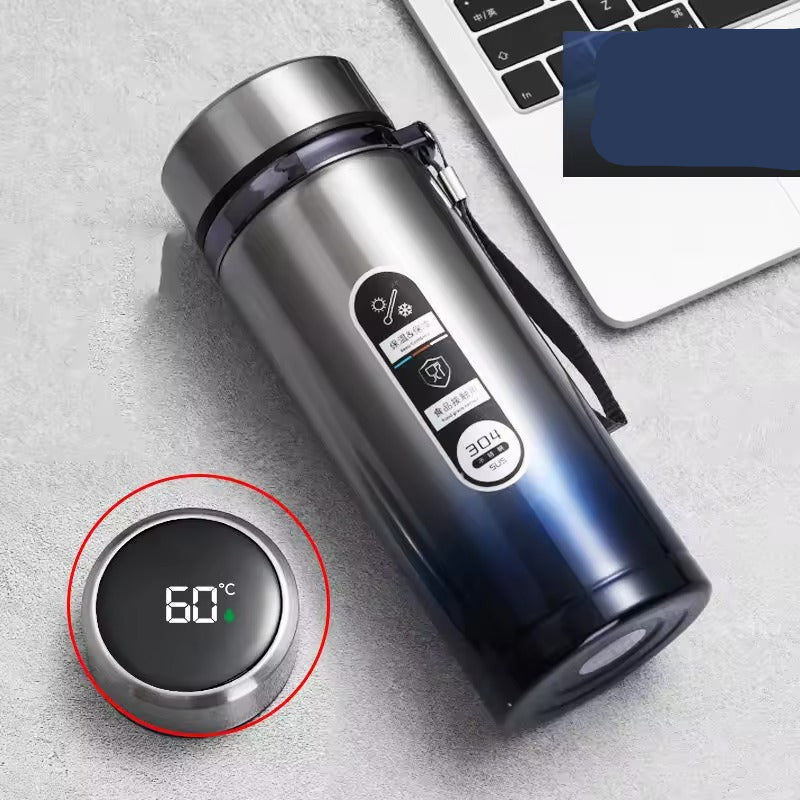 Thermos intelligente con indicatore di temperatura | Moderna e a prova di perdite