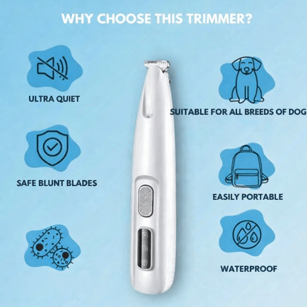 SILENTPET TRIMMER – Leiser Hundehaarschneider für sanftes Trimmen 5