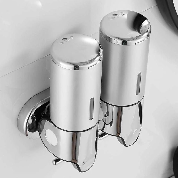 SOAPFORT – Hochwertiger, wandmontierter Seifenspender im eleganten Edelstahl-Design 1