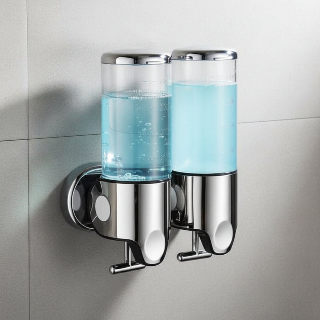 SOAPFORT – Hochwertiger, wandmontierter Seifenspender im eleganten Edelstahl-Design 11