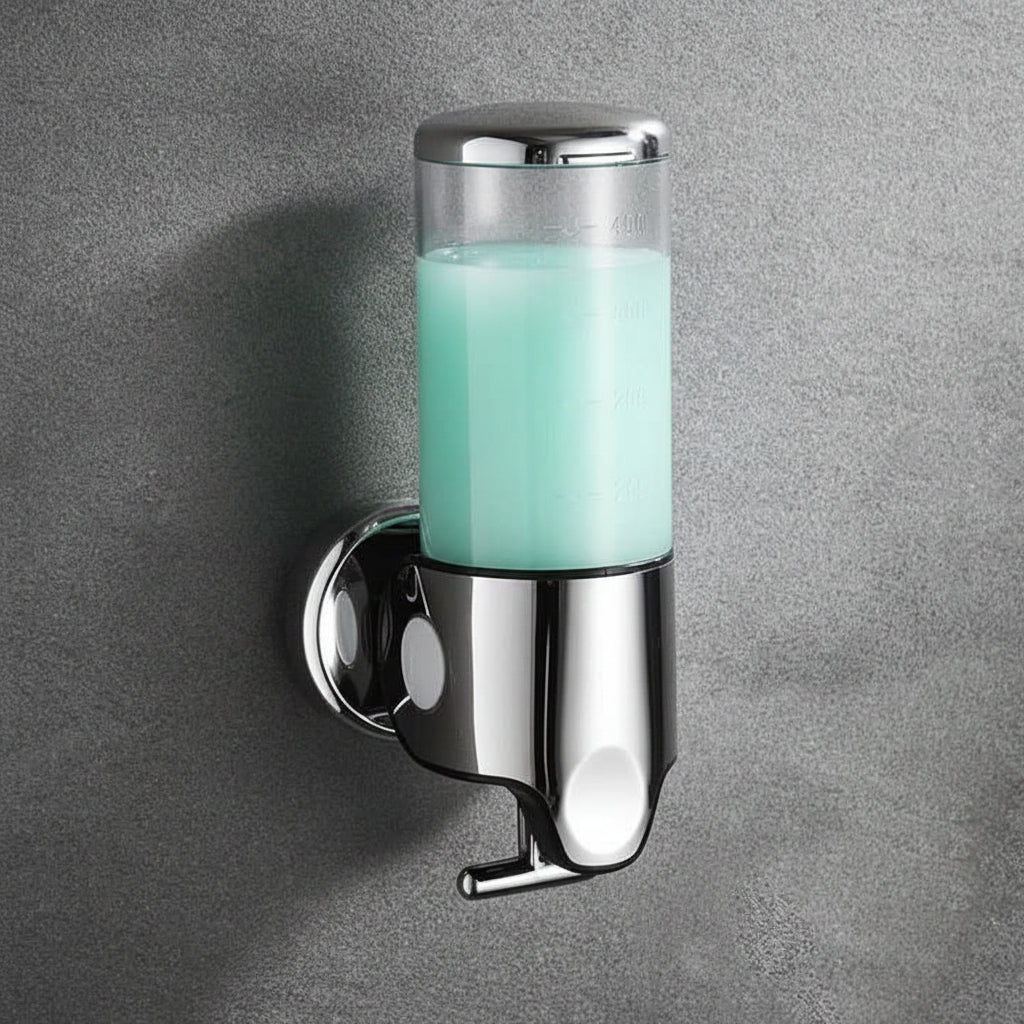 SOAPFORT – Hochwertiger, wandmontierter Seifenspender im eleganten Edelstahl-Design 17