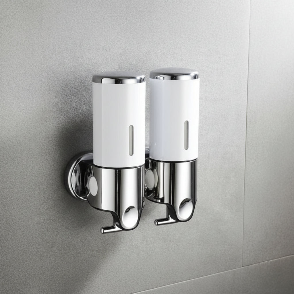 SOAPFORT – Hochwertiger, wandmontierter Seifenspender im eleganten Edelstahl-Design 18