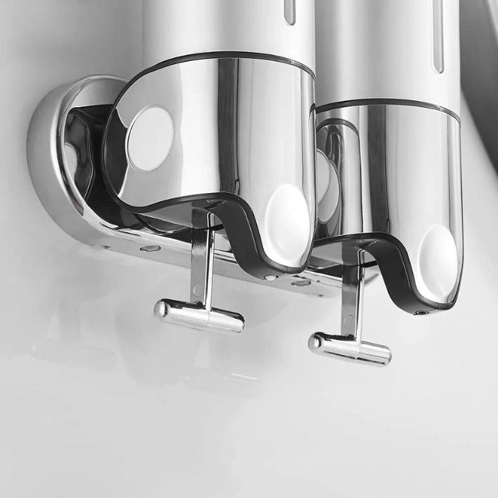 SOAPFORT – Hochwertiger, wandmontierter Seifenspender im eleganten Edelstahl-Design 6