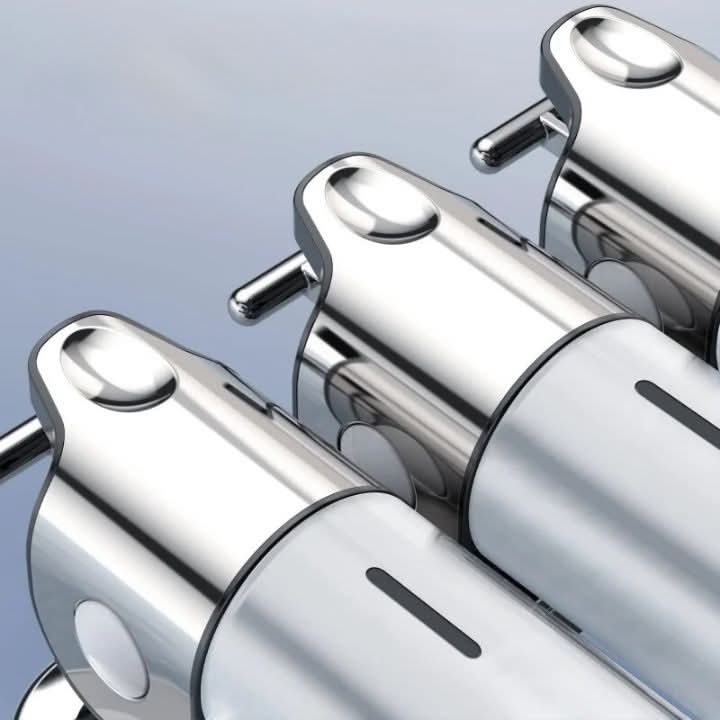 SOAPFORT – Hochwertiger, wandmontierter Seifenspender im eleganten Edelstahl-Design 8