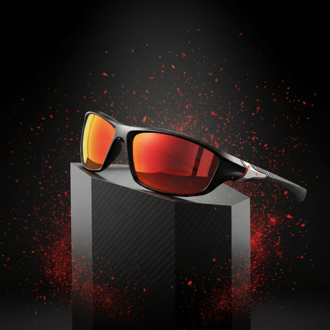 SOLARION – Sportsonnenbrille mit polarisierten Gläsern und UV400-Schutz 0