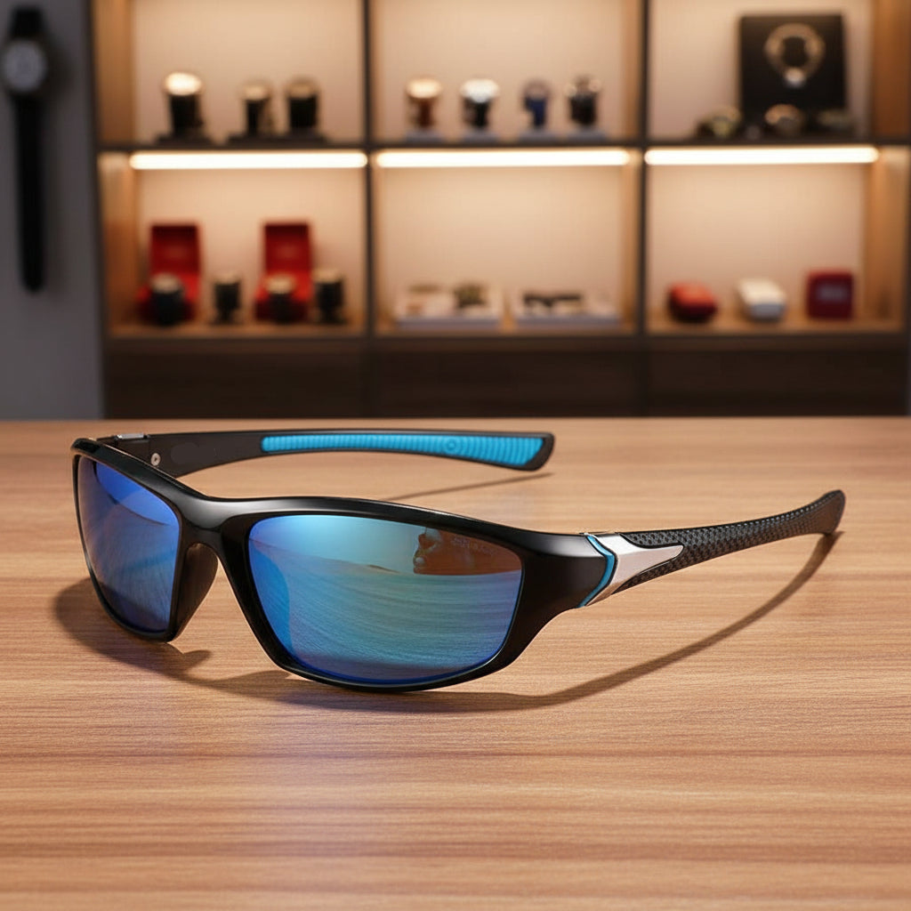 SOLARION – Sportsonnenbrille mit polarisierten Gläsern und UV400-Schutz 11