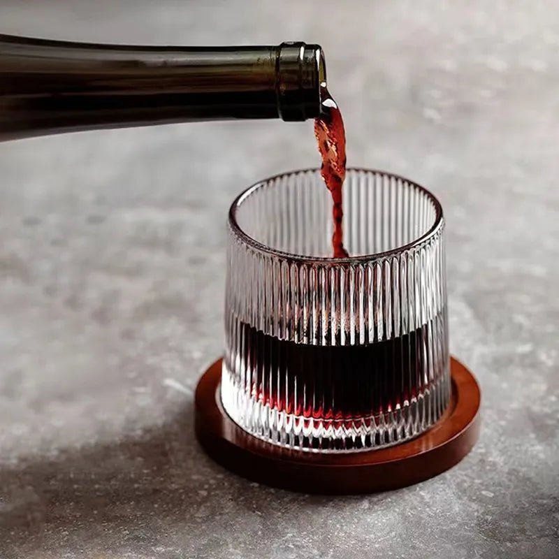 SPINSPIRIT - Rotatable Whiskey Glasses for a Refined Touch 3