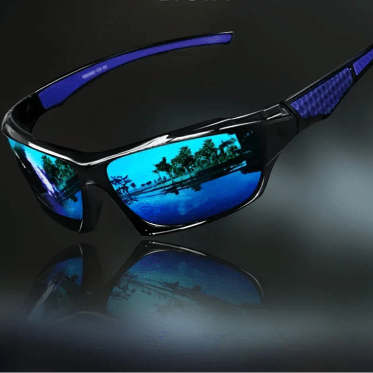 Polarisierte Sonnenbrille – UV400 Schutz & Leichtes Rundes Design