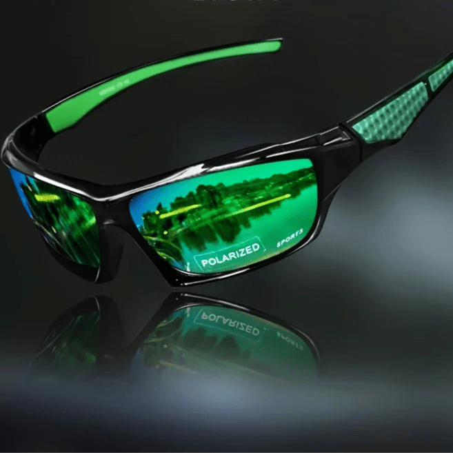 Polarisierte Sonnenbrille – UV400 Schutz & Leichtes Rundes Design