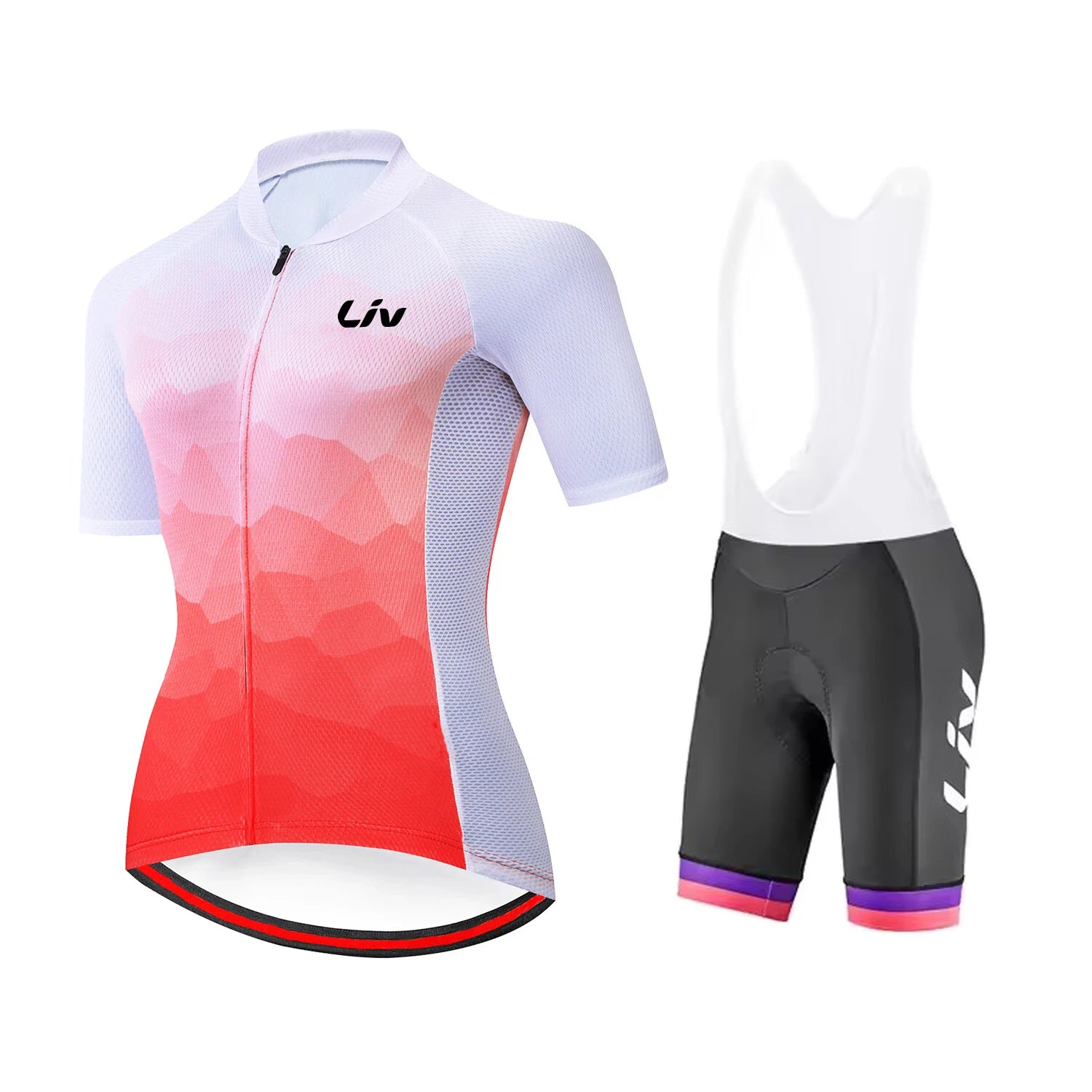 Set maglia da ciclismo donna – Design traspirante a maniche corte & materiale ad asciugatura rapida